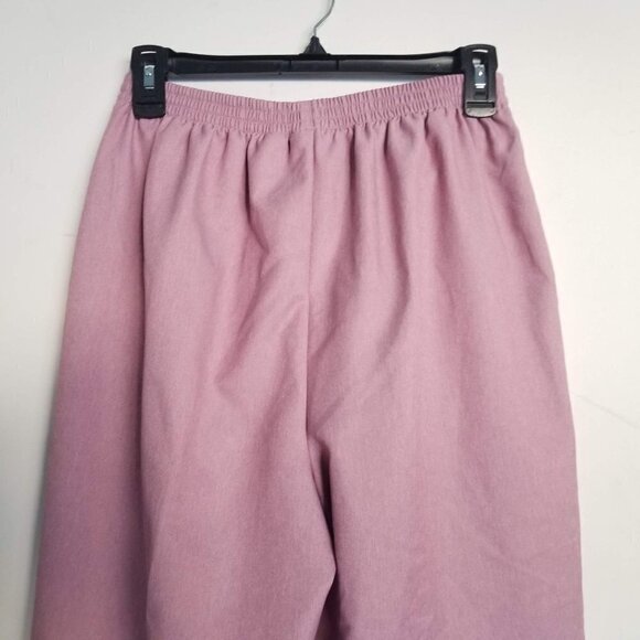 Alfred Dunner Elastic Waist Trouser Long Pants 10 - Picture 6 of 9